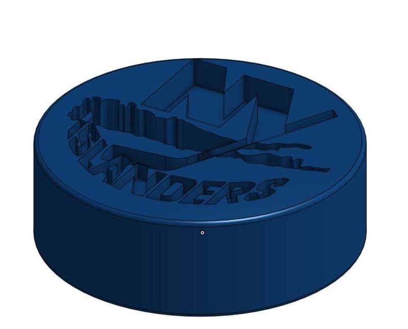 Islanders Hockey Puck