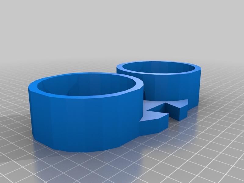 Modular 2x Peat Pot #3 Holder/Waterer