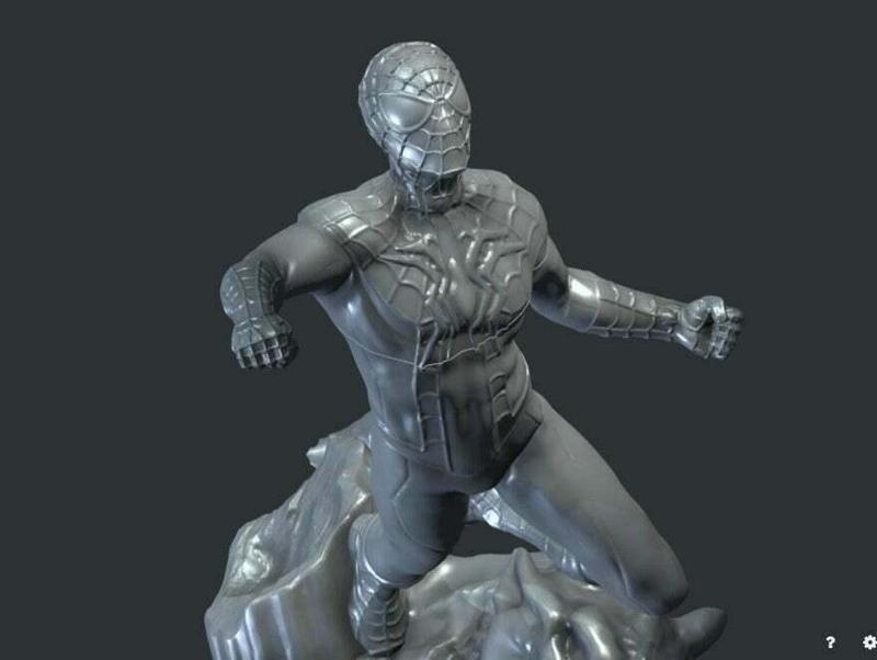 SPIDERMAN INSPIRITED DIORAMA