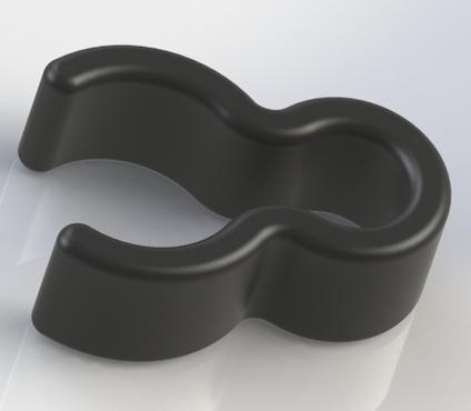 Cable Clip for 15mm DSLR video rig rails