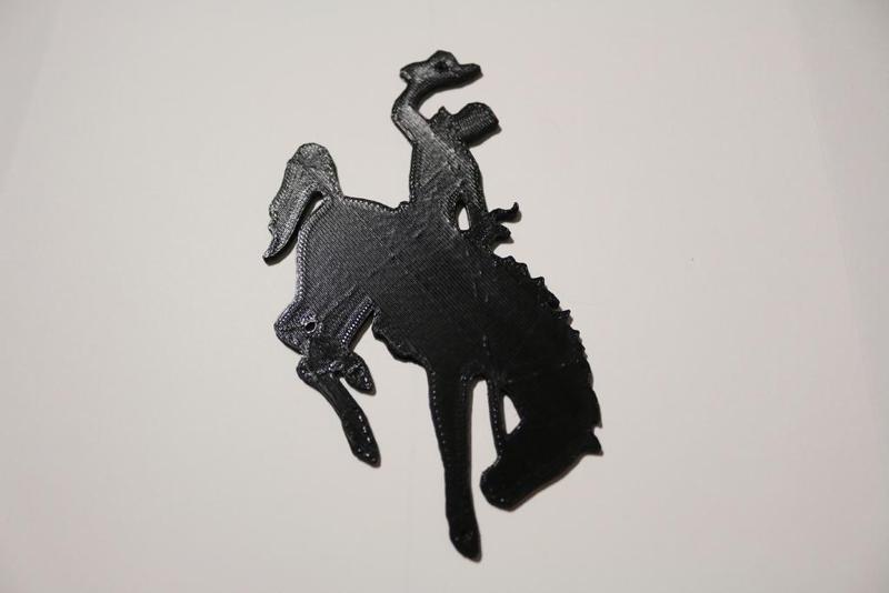 Wyoming Horse Rider Plaque