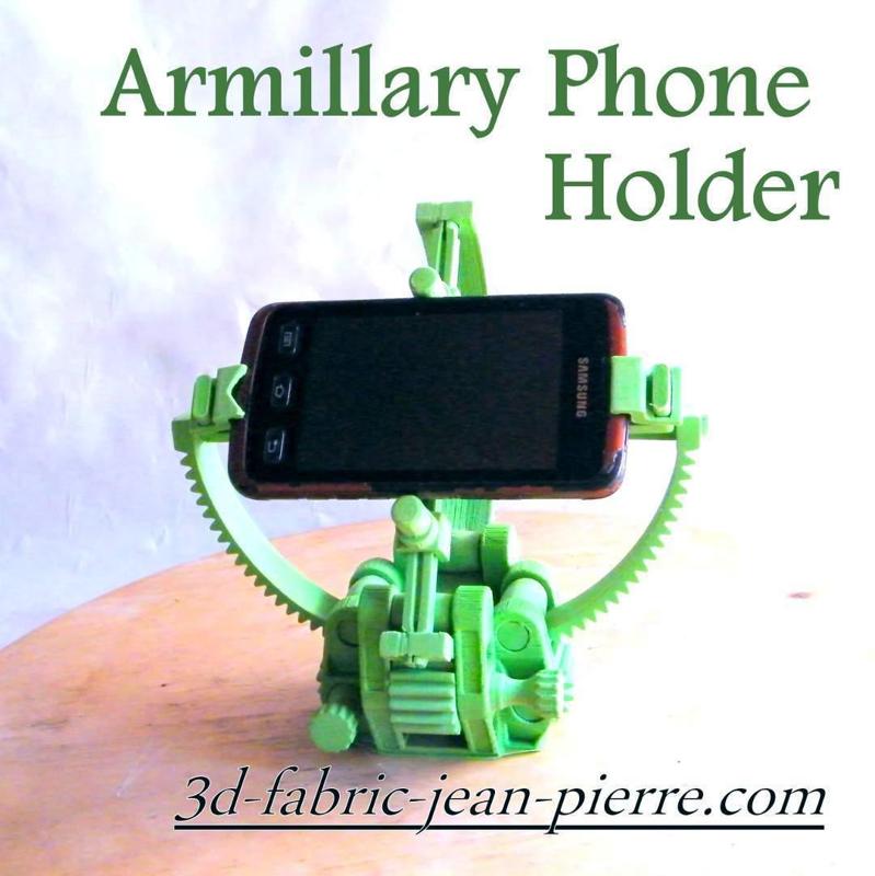 Armillary phone Holder