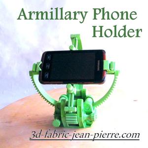Armillary phone Holder