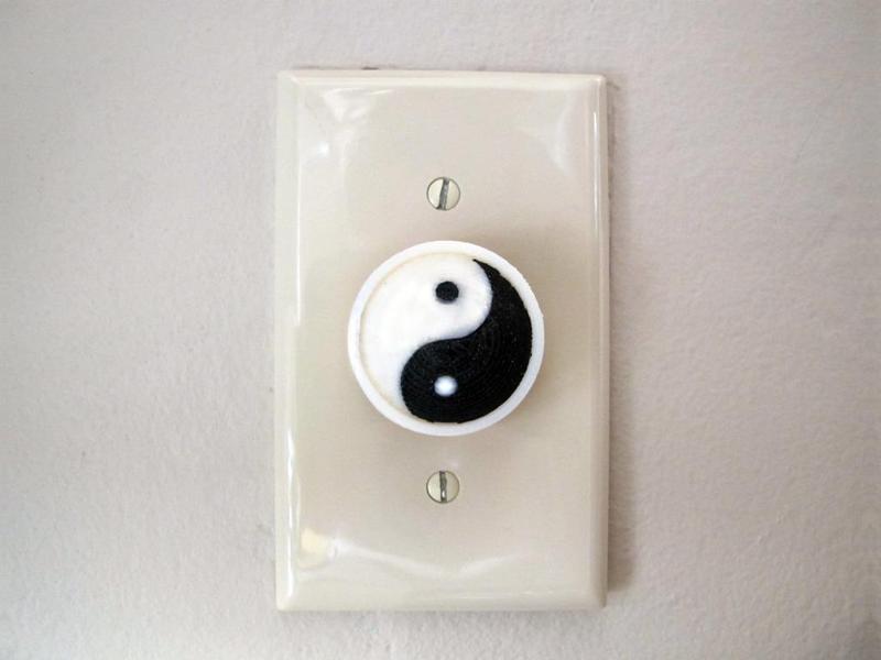Dualstrusion Yin-Yang Dimmer Knob