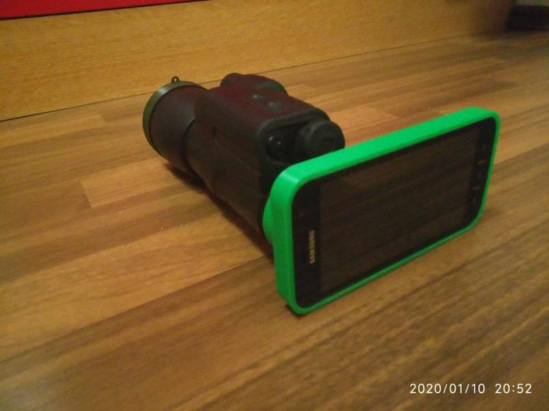 Phone to night vision reduction