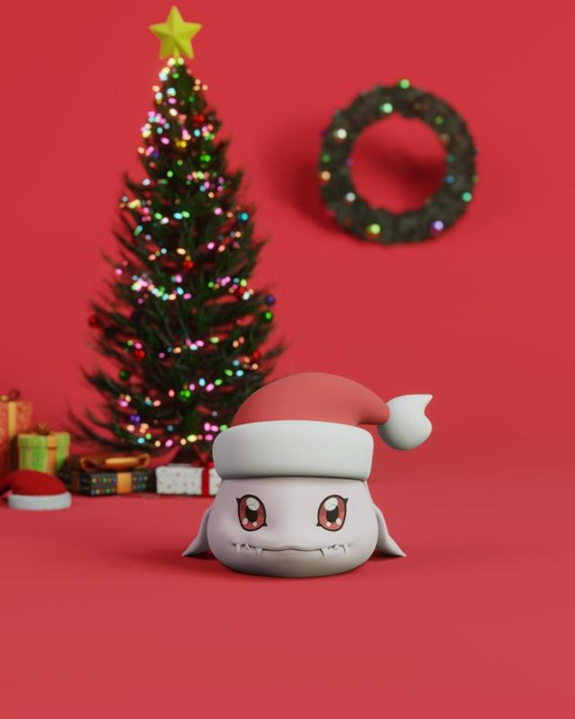 Koromon Christmas
