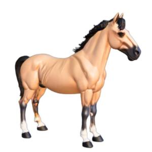 Stylized Cartoon Horse