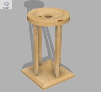 Traditional Marudai for Kumihimo ( Japanese Braid ) 