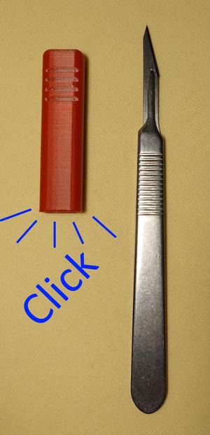 Scalpel cover for Bernstein for electronics