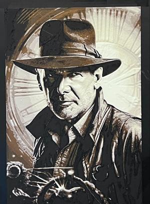 Portrait Indiana Jones hueforge