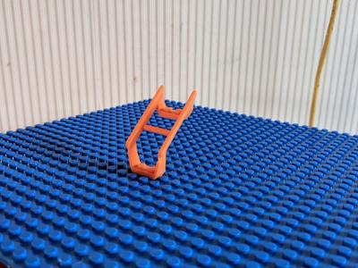 Brick Roller Coaster Hill Short Middle Track