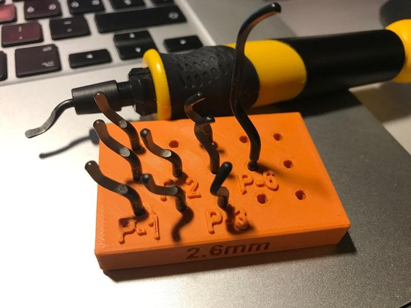 Deburrer Blade Holder (Entgrater Stahl Klingen Halter)