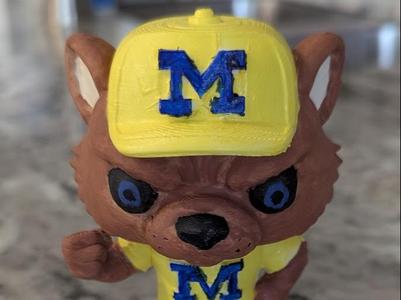Go Blue Wolverine