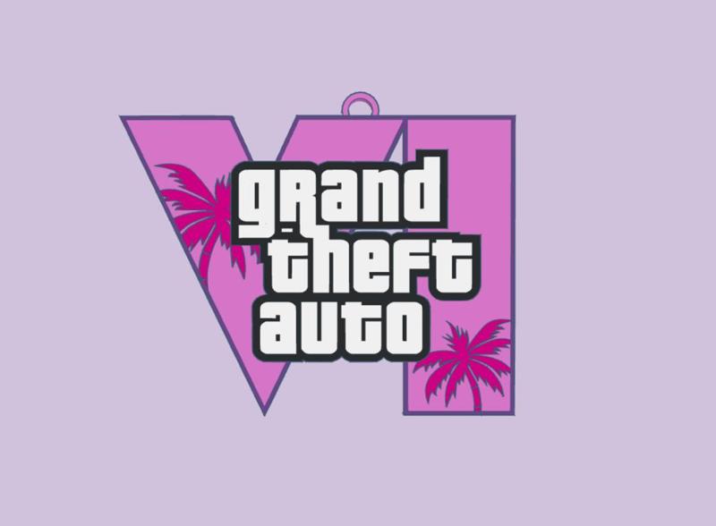 keychain gta 6 ,gta vi ,grand theft auto vi rockstar