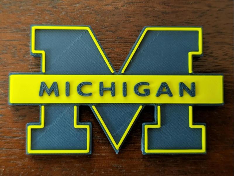 Simple University of Michigan Magnet