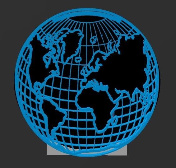 Suporte Alexa Echo Pop World Map