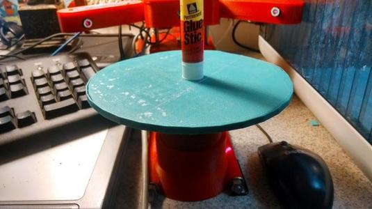 Rotation Plate (Turntable) resized for FabScan