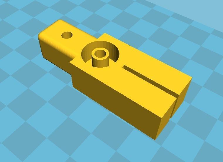 Wobbles Reducer for Makibox (Z-axis guide)