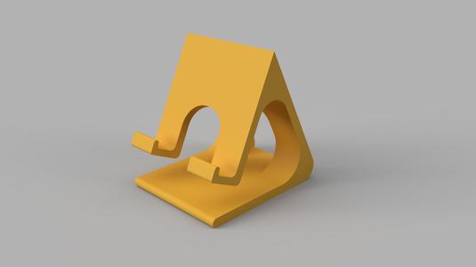 Phone Stand for Phones with Cases (allows for charging cable)