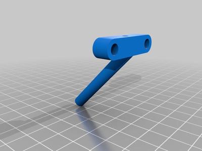 26.5mm spacing for Caddx Vista Antenna Mount for Sting5 v2 frame (no hd)