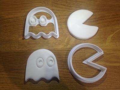 Pacman and Ghost Icing Cutter