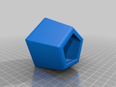 Milluy- Small Icosahedron mold, containers