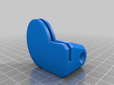 CR X filament guide top and lower Z