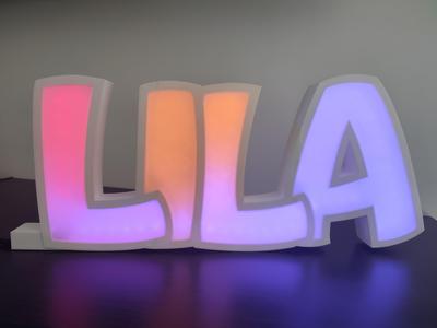 Lampe LED Lila