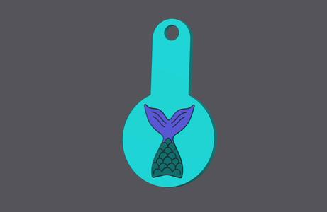 Mermaid Tail - Shopping Cart Coin