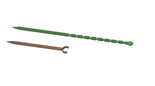 Snake Hair Needles