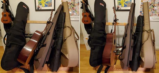 Guitar Separator for String Swing CC29 Guitar Case Rack