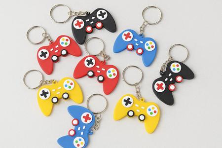 3D Play Remote Control Keychain