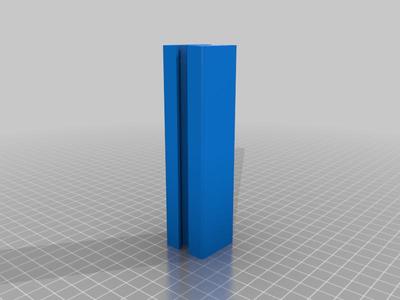 Printable 3030 extrusion for Prusa MK3 frame 120mm