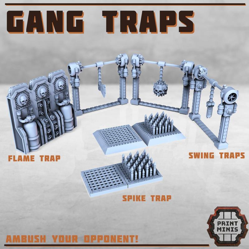 Dieselpunk Gang Traps