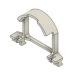 Mirror Door Bottom Roller Retainer