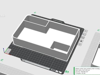 Toyo Tool Box Y350 inlay