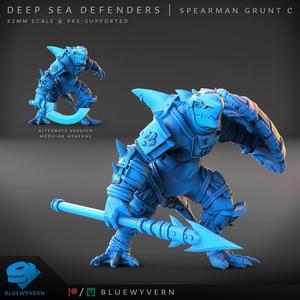 Deep Sea Defenders - Spearman Grunt C (Modular)