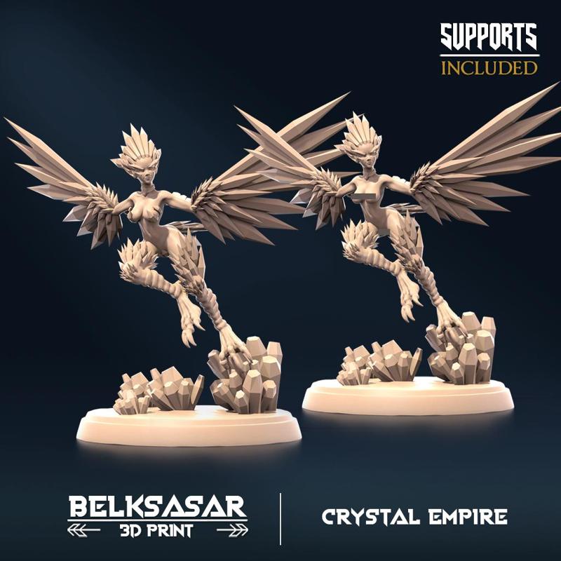 Crystal Harpy C All Variants