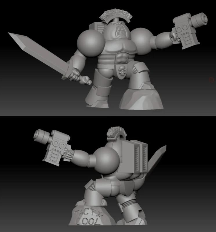 Toon Marine - Space King