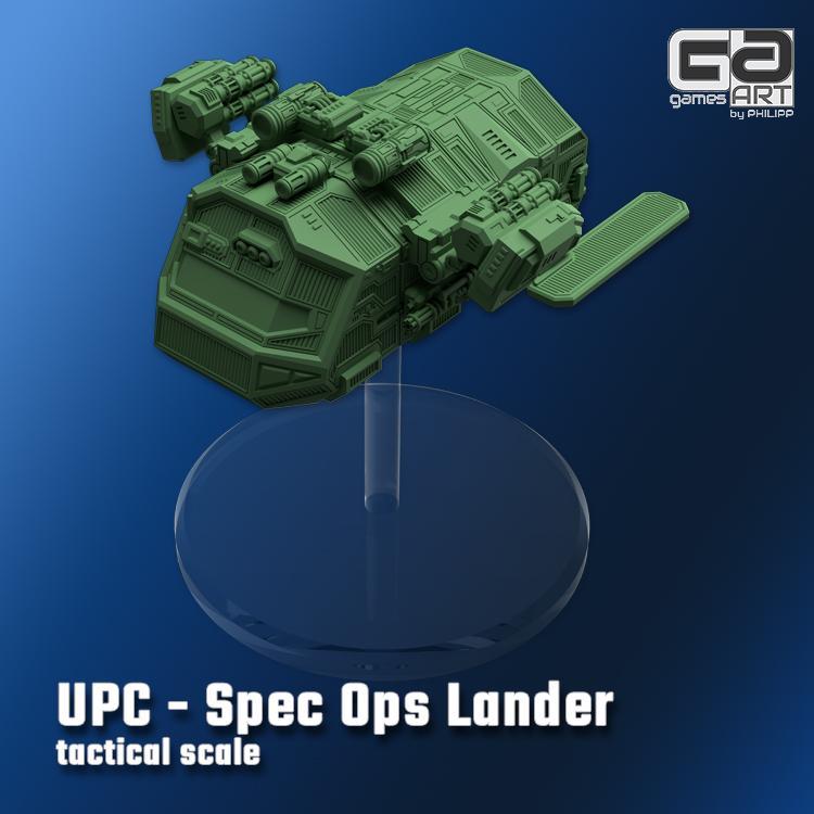 UPC - Spec Ops Lander - tactical scale