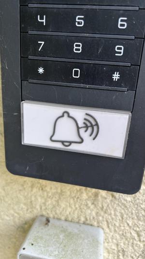 Durable Ringbell Sign
