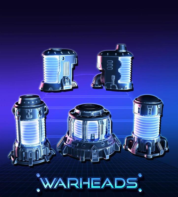 Ultra Futuristic Energy Generators! (5 terrain pieces)