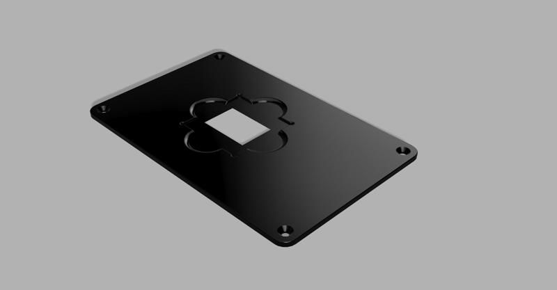 35mm Slide Aperture for Negative Supply Light Source Mini 97 CRI LED light