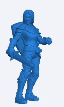 Human Female Fighter Full Pack
