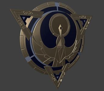 Candace Shield Genshin Impact  prop cosplay  3d model (stl file) for printing