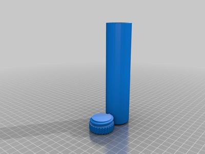 My Customized Cylindrical box with screw top