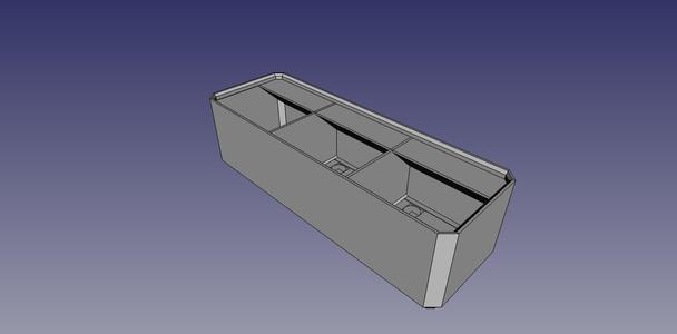 In3D FreeGrid 3x1x4 Boxes