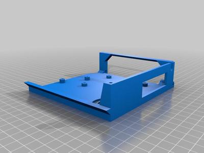 All in one electronics case-Left side(pi side)