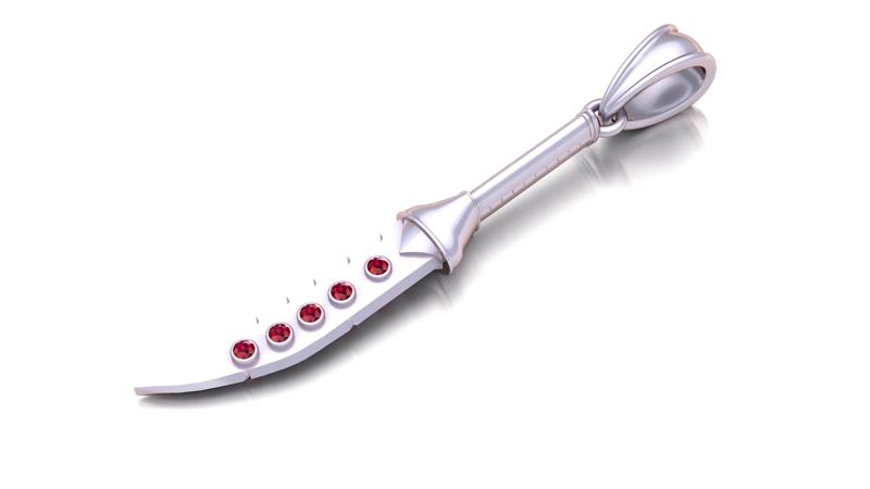 3D NIFE PENDANT 3d printable model