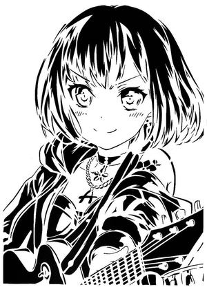 Bang Dream stencil